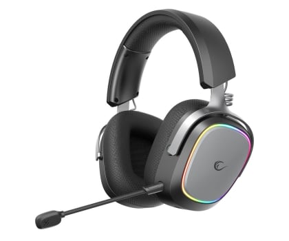 Słuchawki bezprzewodowe Rampage RETSU BT 2.4G RGB czarne